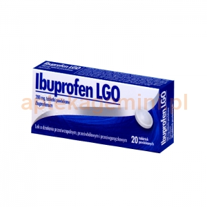 LABORATORIUM GALENOWE OLSZTYN Ibuprofen LGO 200mg, 20 tabletek