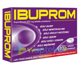 US PHARMACIA SP. Z O.O. Ibuprom 10 tabletek