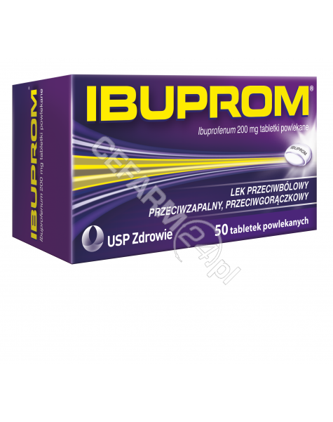 US PHARMACIA Ibuprom 200 mg x 50 tabl powlekanych