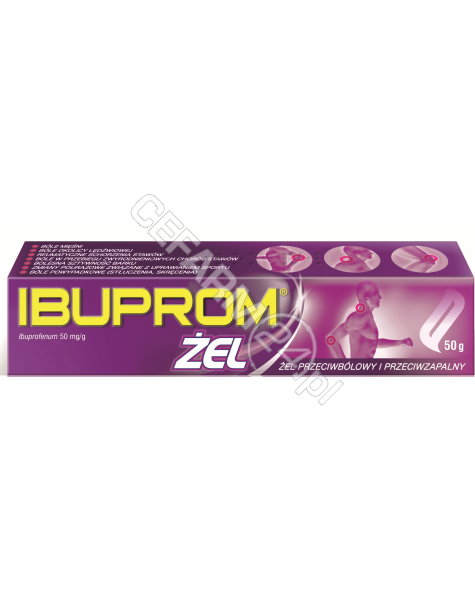 US PHARMACIA Ibuprom żel (dolgit) 50 g