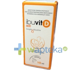 MEDANA PHARMA SPÓŁKA AKCYJNA Ibuvit D 600 krople 10ml