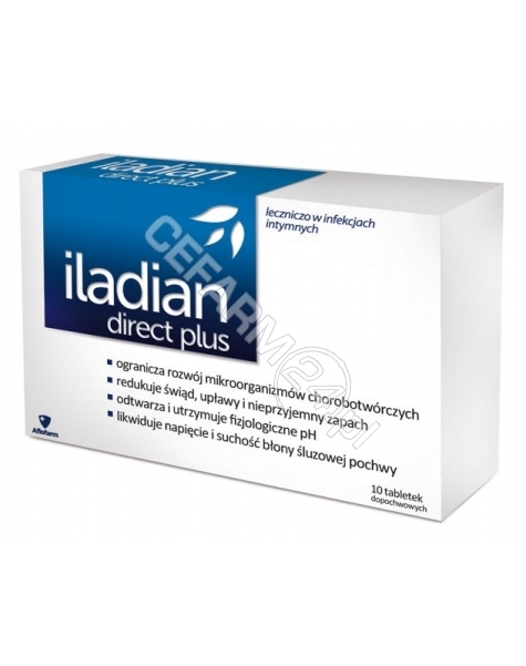 AFLOFARM Iladian direct plus x 10 kaps dopochwowych