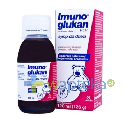 PLEURAN Imunoglukan syrop dla dzieci 120 ml