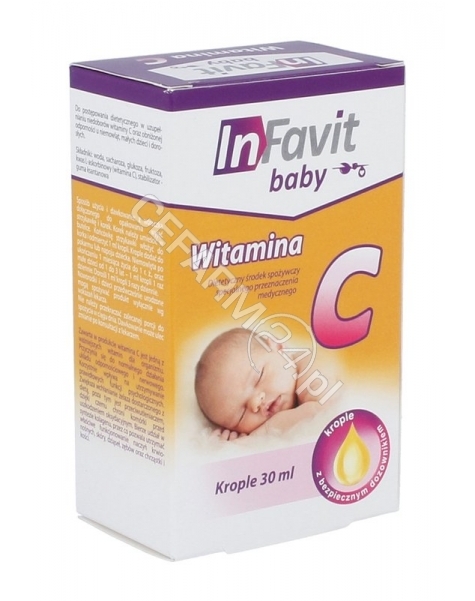 INFARMACJA Infavit baby witamina c krople 30 ml