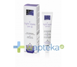 ISIS PHARMA ISIS Light Eyes krem do okolic oczu o właściwościach ochronnych i rosświetlających z filtrem SPF 30 15 ml