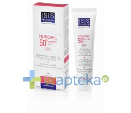 ISIS PHARMA ISIS RUBORIL EXPERT 50+ Krem do skóry naczynkowej z nadwrażliwością na działanie promieni słonecznych delikatnie koloryzujący 30 ml