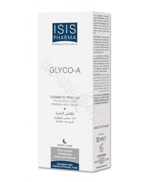 ISISPHARMA Isispharma glyco-a peeling kosmetyczny z 12% kwasem glikolowym 30 ml