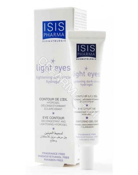 ISIS COSMETI Isispharma light eyes hydro-żel rozjaśniający cienie pod oczami 15 ml