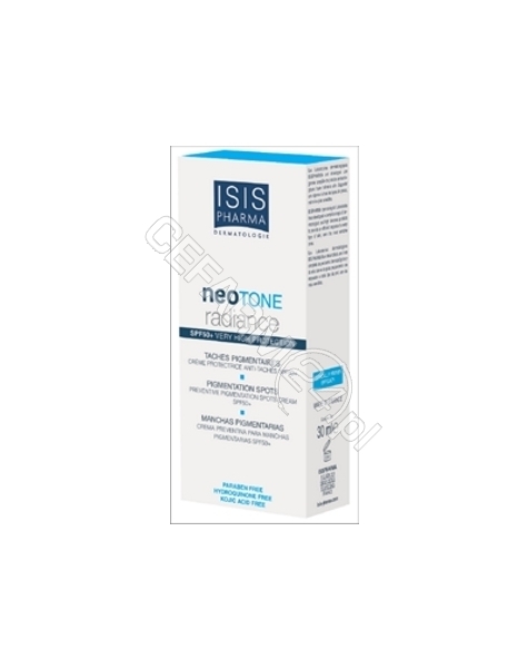 ISIS COSMETI Isispharma neotone radiance serum na dzień likwidujące przebarwienia skóry SPF-50 30 ml