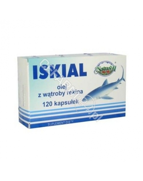 NATURELL Iskial olej z wątroby rekina x 120 kaps