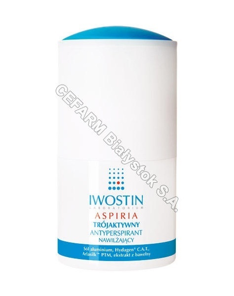 NEPENTES Iwostin aspiria roll-on trójaktywny nawilżający 60 ml