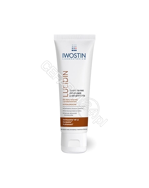 NEPENTES Iwostin Lucidin serum na noc redukujące przebarwienia 40 ml (nowa formuła)