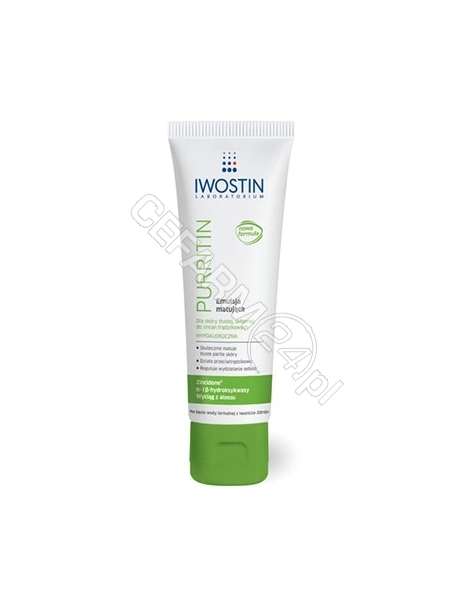 NEPENTES Iwostin purritin emulsja matująca 40 ml (nowa formuła)