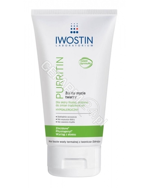 NEPENTES Iwostin purritin żel do mycia twarzy 150 ml (nowa formuła)