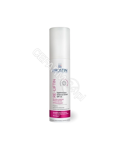 NEPENTES Iwostin re-liftin krem ujędrniający na dzień spf 15 50 ml