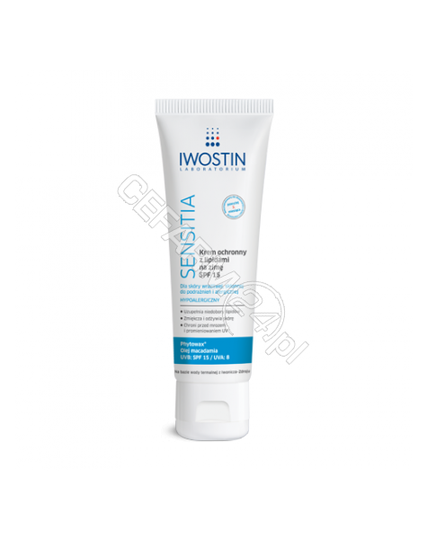 NEPENTES Iwostin Sensitia krem ochronny z lipidami na zimę spf-15 50 ml + Sensitia krem do rąk regenerujący 50 ml GRATIS !!!