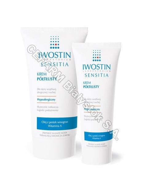 NEPENTES S.A. IWOSTIN SENSITIA Krem półtłusty 150 ml