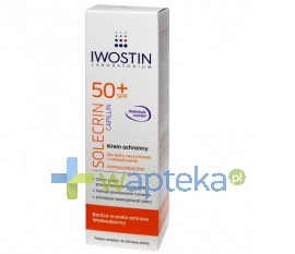 NEPENTES S.A. IWOSTIN SOLECRIN CAPILLIN Krem ochronny SPF 50+ 50ml