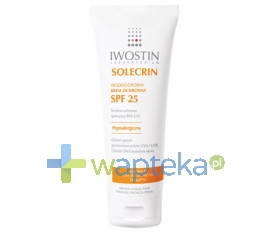 NEPENTES S.A. IWOSTIN SOLECRIN Krem ochronny SPF 25+ 75 ml