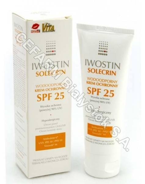 NEPENTES Iwostin solecrin wodoodporny krem ochronny spf-25 75 ml