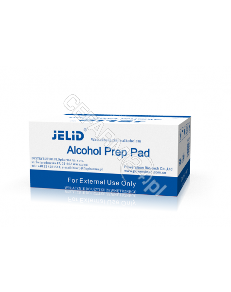 FLOPHARMA Jelid alcohol prep pad - waciki nasączone alkoholem x 200 szt