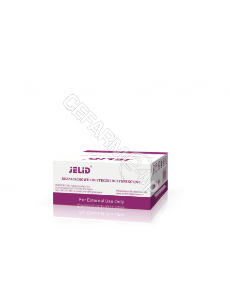 FLOPHARMA Jelid bezzapachowe chusteczki dezynfekcyjne x 50 szt