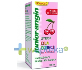 MPC INTERNATIONAL S.A. Junior angin Syrop dla dzieci 100ml