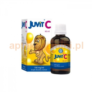 HASCO-LEK Juvit C 100mg/ml, krople dla dzieci od 28 dnia życia, 40ml