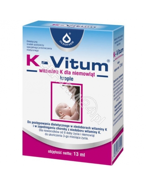 OLEOFARM K-vitum witamina k dla niemowląt krople 13 ml