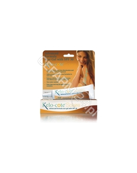 ADVANCED BIO Kelo-cote Solaire SPF30 żel silikonowy do leczenia blizn 15 g