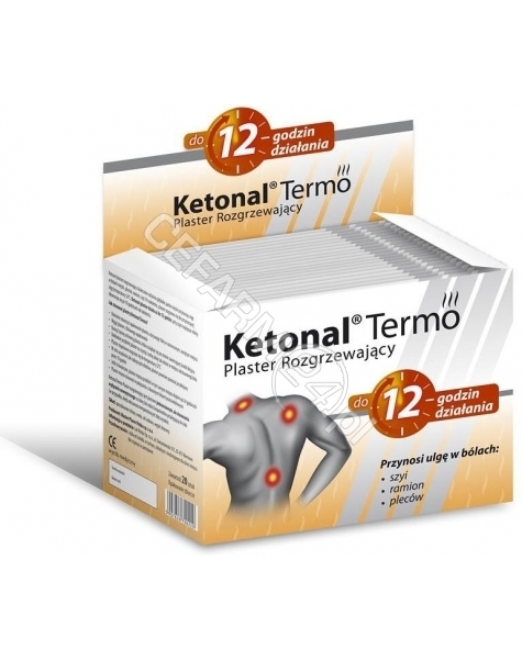 LEK Ketonal termo plaster rozgrzewający x 20 szt