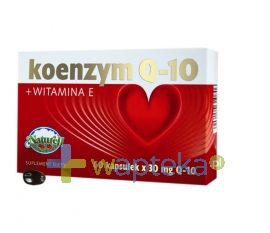 NATURELL POLSKA SP.Z O.O. Koenzym Q-10 30mg + vitamina E 120 kapsułek