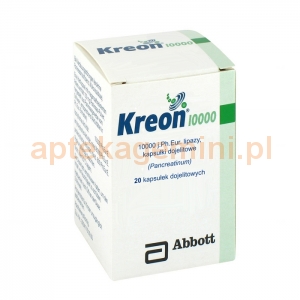 ABBOTT Kreon 10 000, 20 kapsułek