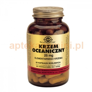 SOLGAR Krzem Oceaniczny, Solgar, 50 kapsułek