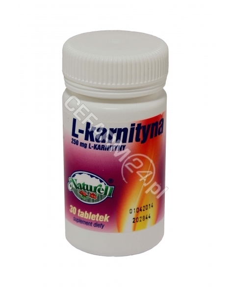 NATURELL L-karnityna 250 mg x 30 tabl