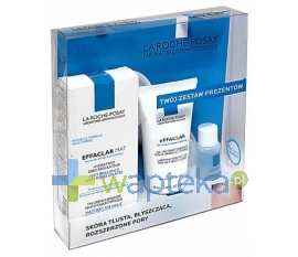 LAROCHEPOSEY LA ROCHE EFFACLAR MAT regulujący matujący krem nawilżający 40ml + EFFACLAR żel 50ml + EFFACLAR tonik15ml