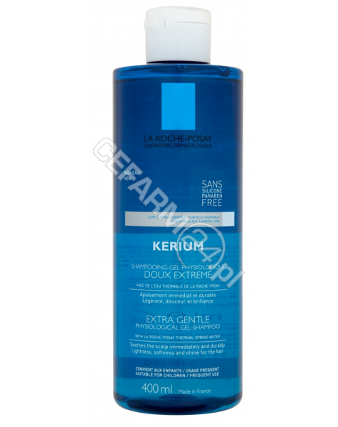 LA ROCHE-POS La roche kerium szampon ekstremalnie delikatny 400 ml