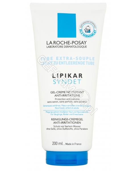 LA ROCHE-POS La roche lipikar syndet - żel-krem do mycia twarzy i ciała 200 ml