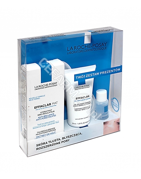 LA ROCHE-POS La Roche-Posay Effaclar Mat 40 ml + Effaclar żel 50 ml + Effaclar tonik 15 ml GRATIS!!!