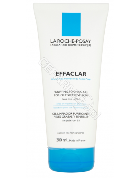 LA ROCHE-POS La Roche-Posay Effaclar żel do mycia bez mydła 200 ml