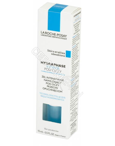 LA ROCHE-POS La Roche-Posay Hydraphase Intense Yeux - żel intensywnie nawilżający pod oczy 15 ml