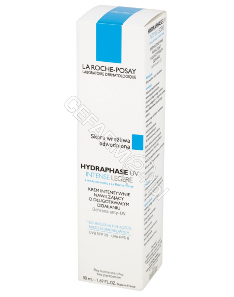 LA ROCHE-POS La Roche-Posay Hydraphase UV intense legere krem nawilżający 50 ml