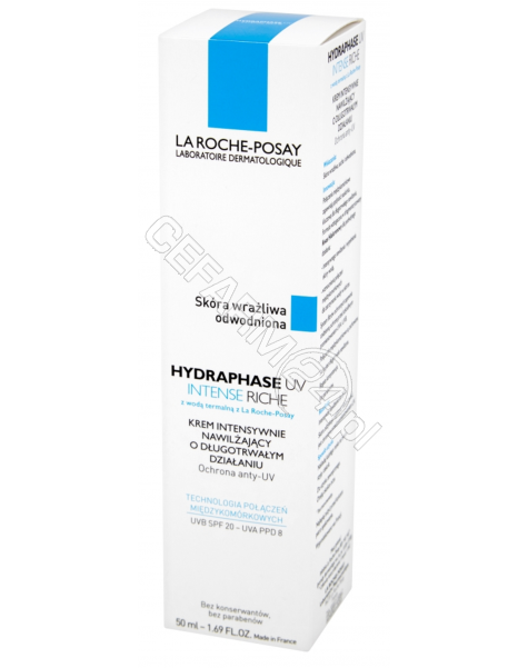 LA ROCHE-POS La Roche-Posay Hydraphase UV intense riche krem nawilżający 50 ml