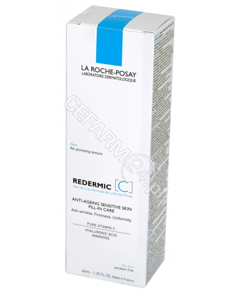 LA ROCHE-POS La Roche-Posay Redermic C krem wypełniający zmarszczki do cery suchej 40 ml