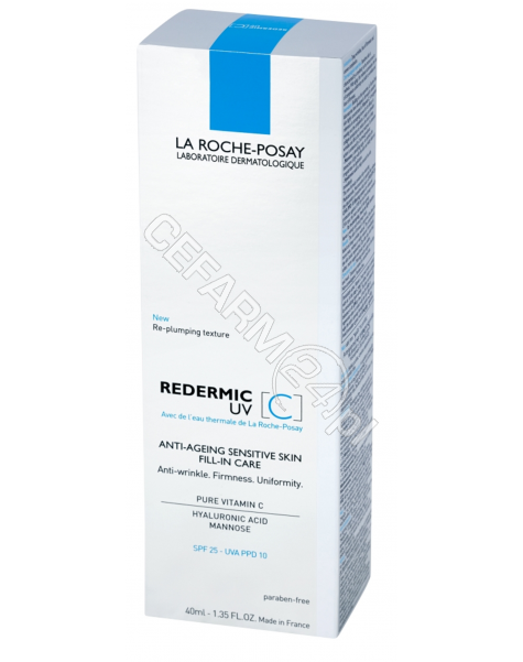 LA ROCHE-POS La Roche-Posay Redermic C krem wypełniający zmarszczki z ochroną UV 40 ml