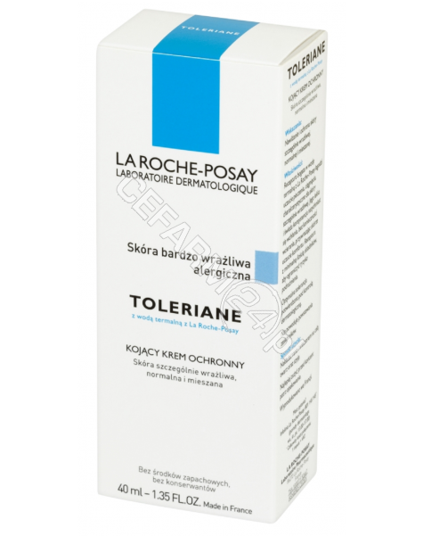 LA ROCHE-POS La Roche-Posay Toleriane SPA krem - kojący krem ochronny do skóry normalnej i mieszanej 40 ml