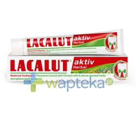 N.P.ZDROVIT SP Z O.O. Lacalut Activ Herbal Pasta do zębów 75ml