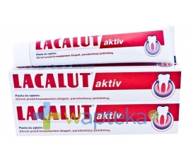 ETHIFARM SP. Z O.O. LACALUT ACTIVE pasta do zębów 2 x 75ml Duopack