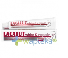N.P.ZDROVIT SP Z O.O. Lacalut White and Repair Pasta do remineralizacji zębów 75 ml