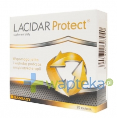 RANBAXY (POLAND) SP. Z O.O. Lacidar Protect 20 tabletek